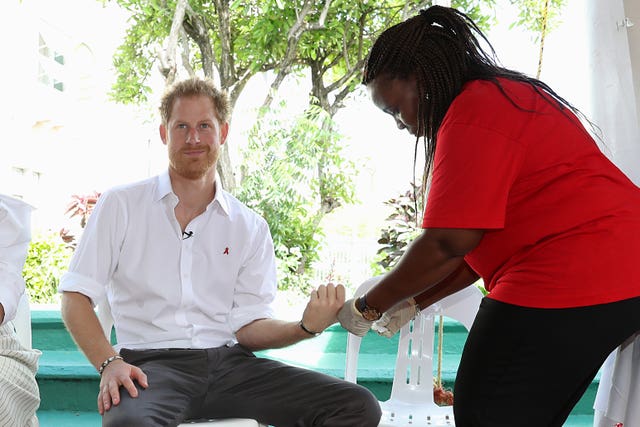 Prince Harry visits the Caribbean - Day 12