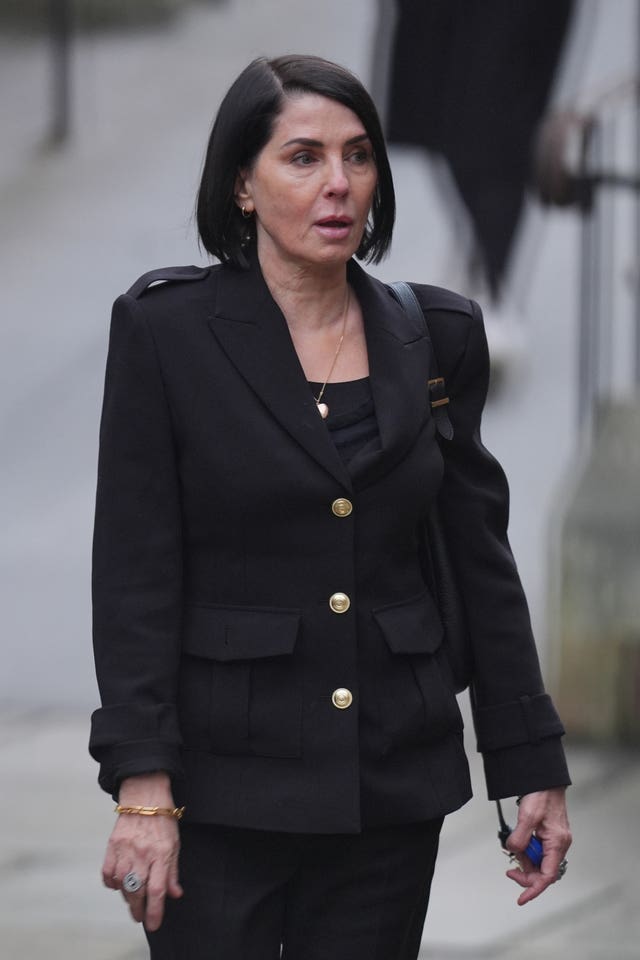 Sadie Frost claimed that there was a 'price on her head' (Yui Mok/PA)