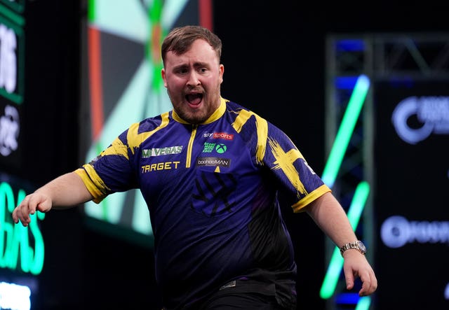 Luke Littler has challenged his rivals to knock him off the top