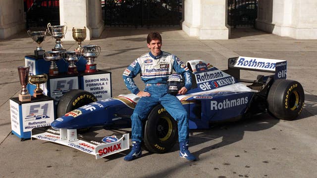 Hill became F1 champion in 1996 (PA).