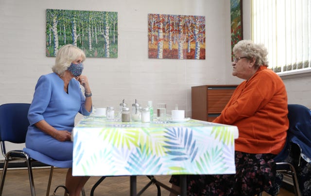 Camilla visits Royal Voluntary Service