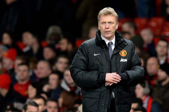 David Moyes was manager of Manchester United in the 2013-14 campaign