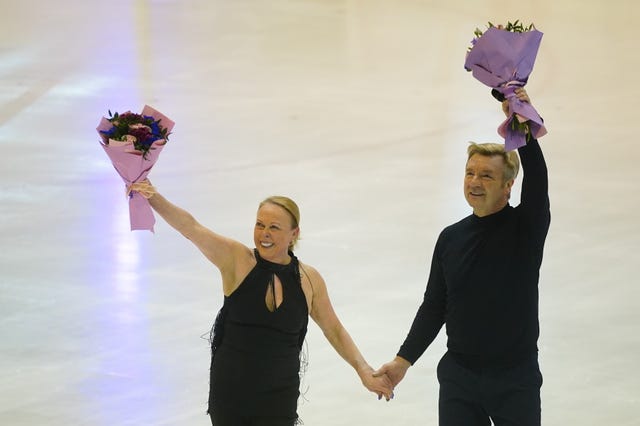 Jayne Torvil and Christopher Dean visit to Sarajevo
