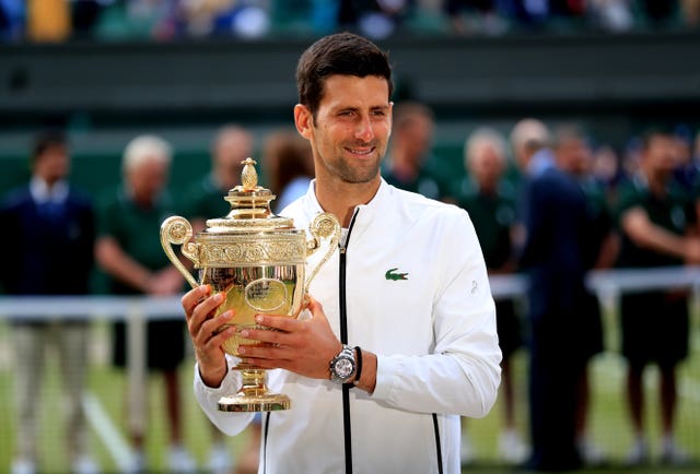 Djokovic claimed his fifth SW19 title
