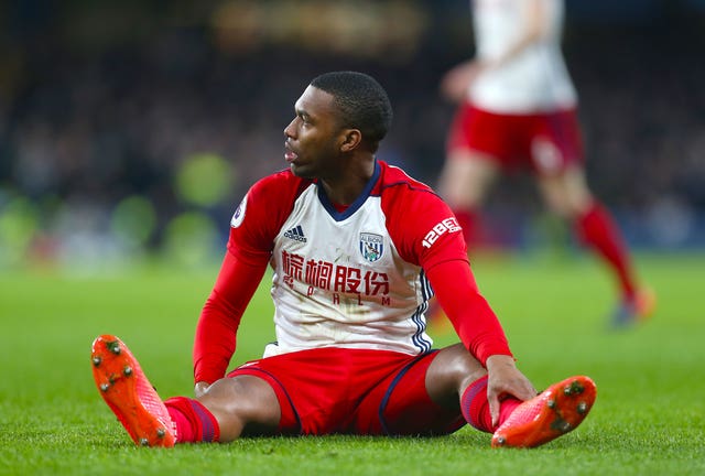 Daniel Sturridge is injured again