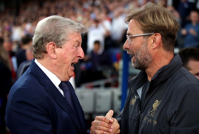 Roy Hodgson and Jurgen Klopp File Photo