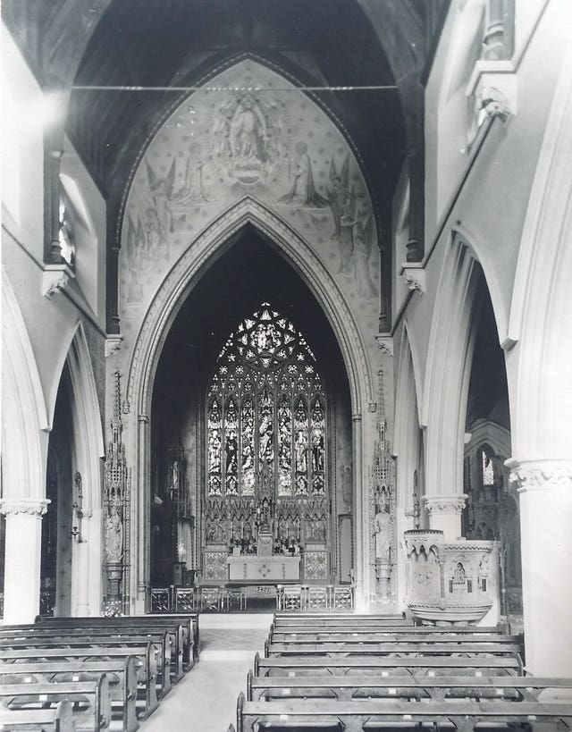 Shrewsbury Cathedral wall paintings