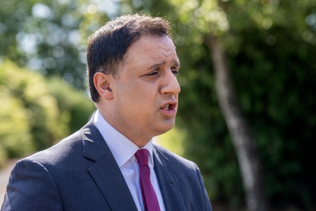 Scottish Labour leader Anas Sarwar