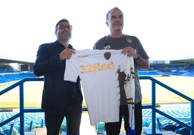 Marcelo Bielsa was brought to Leeds by club owner Andrea Radrizzani