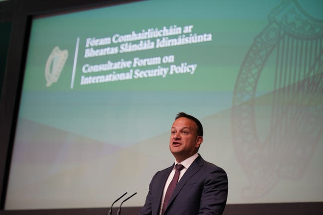 Taoiseach Leo Varadkar