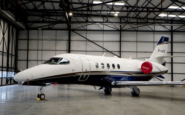 A private jet