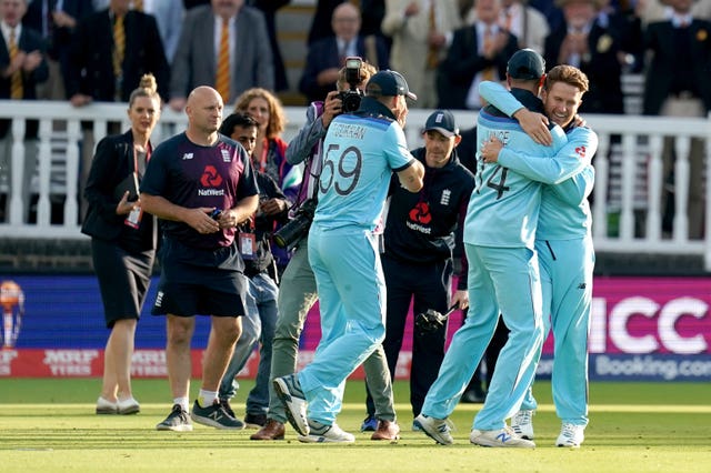 England win after the Super Over 