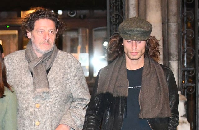 Marco Pierre White, left, leaves the Royal Courts of Justice