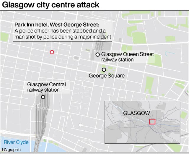 West George Street location graphic