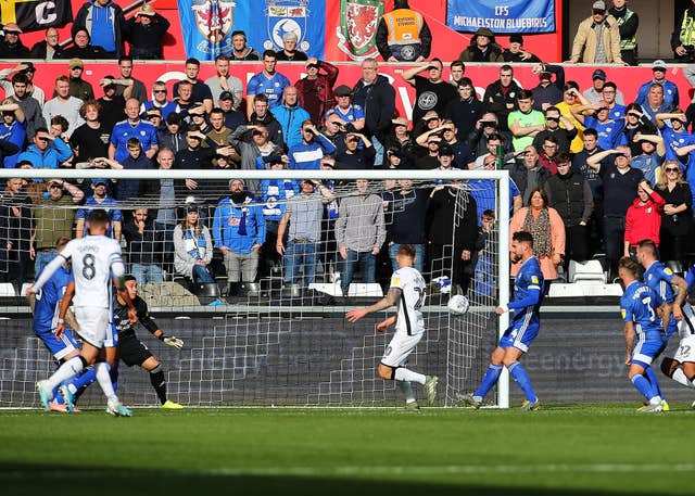 Ben Wilmot headed the winner in the south Wales derby