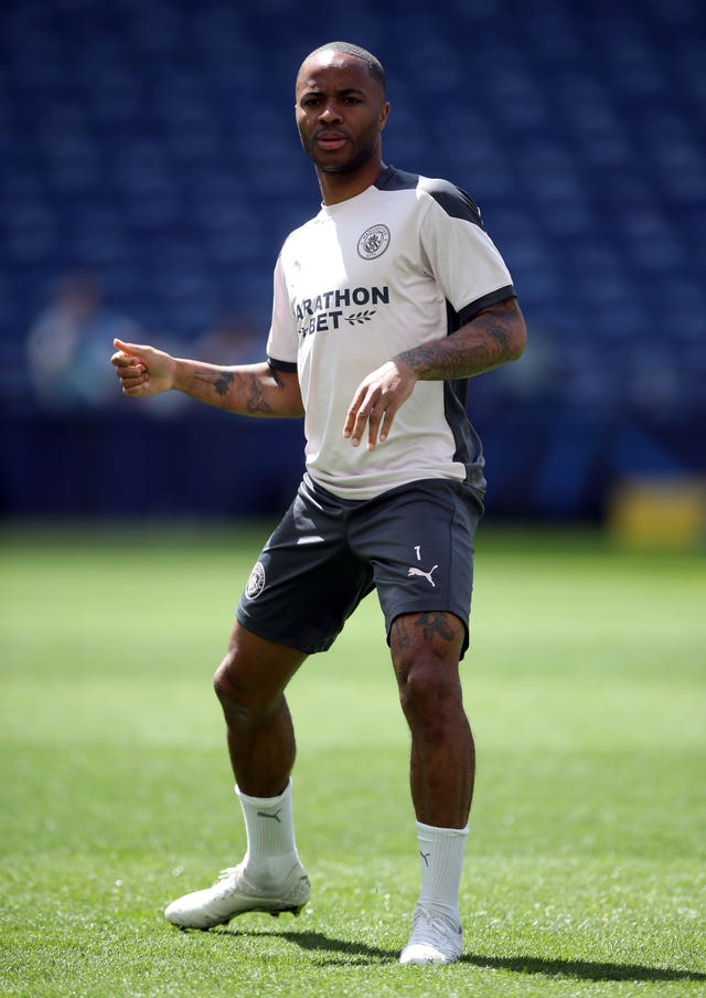Raheem Sterling only returned to training with City this week after a break following Euro 2020