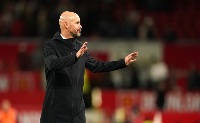 Erik ten Hag said he still had complete 