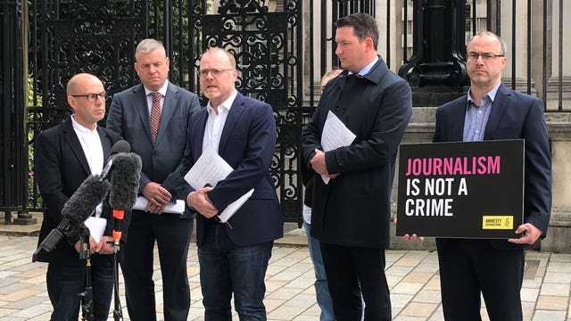 Belfast reporters