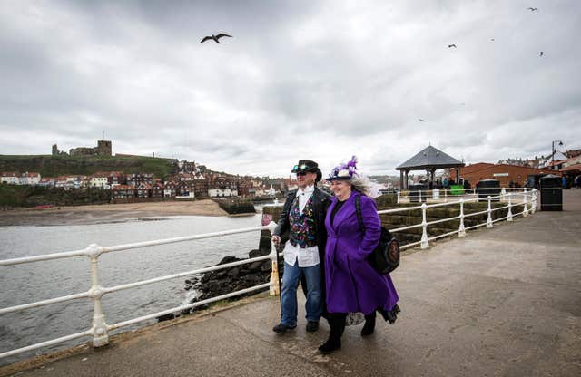 Bram Stoker found some of his inspiration for Dracula in Whitby (Danny Lawson/PA)
