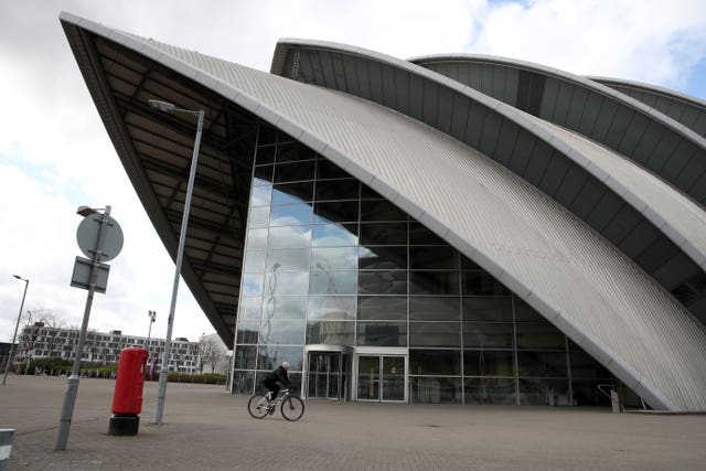 The UK is hosting UN talks in Glasgow next year after they were postponed by the pandemic (Andrew Milligan/PA)