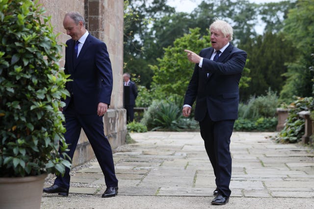 Boris Johnson visits Belfast