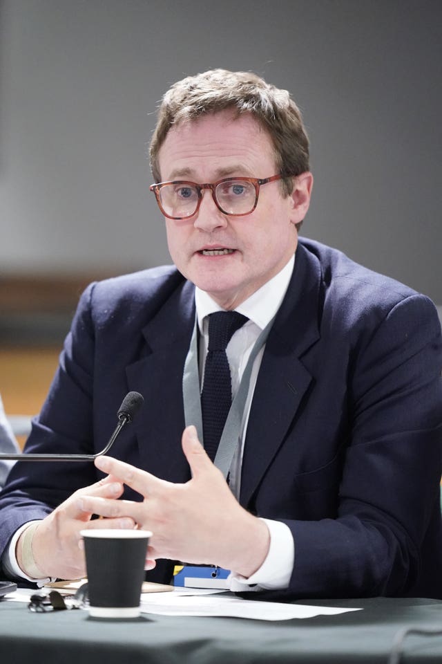 Shadow security minister Tom Tugendhat