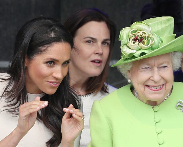 Meghan and the Queen