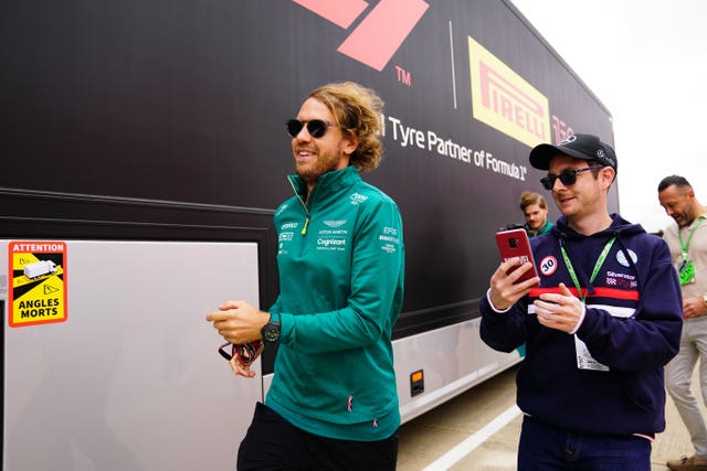 Four-time world champion Sebastian Vettel also sympathised with the activists