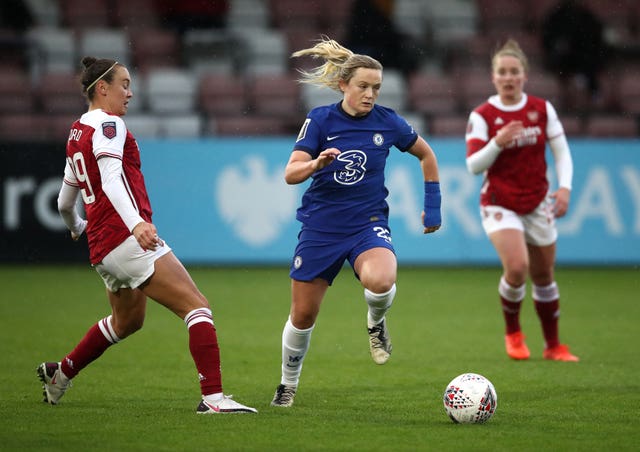 Chelsea and Arsenal Women will be able to play matches in front of spectators when they play at home 