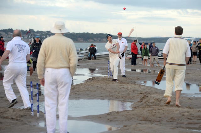 Bramble Bank cricket match