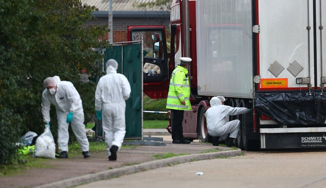 Bodies found in lorry container
