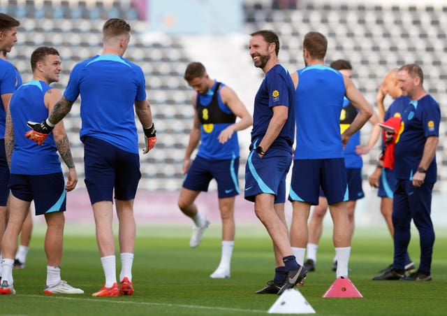 England Training Session – FIFA World Cup 2022 – Al Wakrah Sports Complex – Thursday December 1st