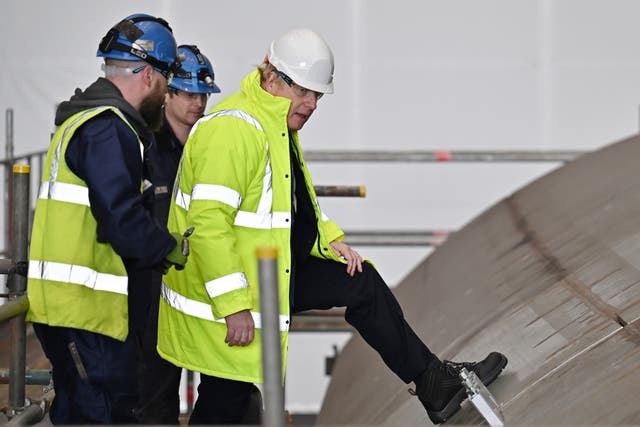 Boris Johnson tour of UK