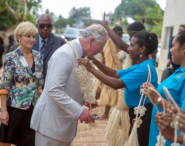 Charles, pictured during a recent visit to Australia, was aware of the rumours about him being suggested as governor-general in the 1970s. Steve Parsons/PA Wire