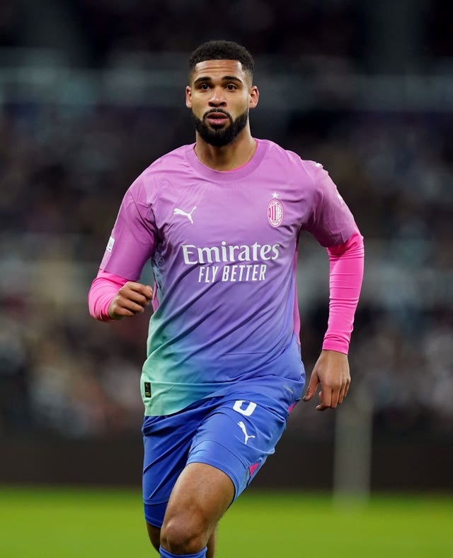 AC Milan’s Ruben Loftus-Cheek in action