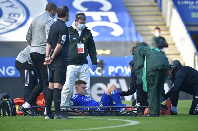 Harvey Barnes is set for around six weeks out 