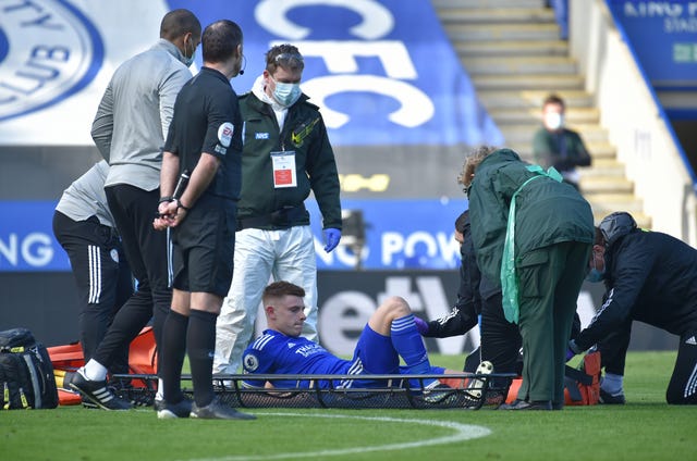 Harvey Barnes is set for around six weeks out