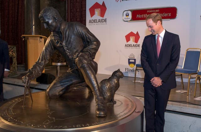 Captain Matthew Flinders statue unveiling