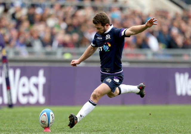 Scotland’s Greg Laidlaw kicked that last-minute penalty to seal victory over Italy in Rome last year