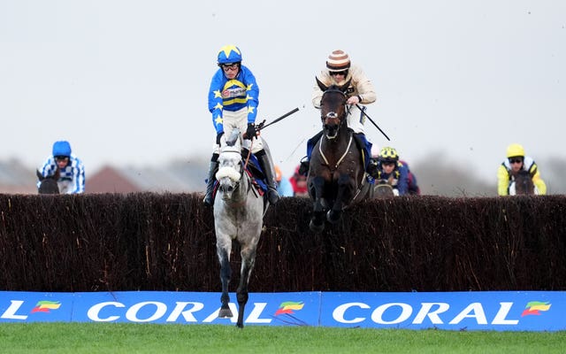 Kandoo Kid (left) was a good winner of the Coral Gold Cup