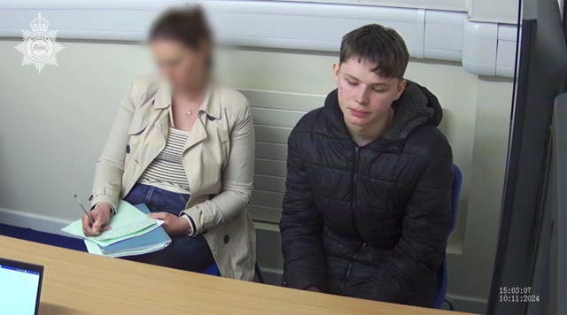 A police interview with Thomas Waller