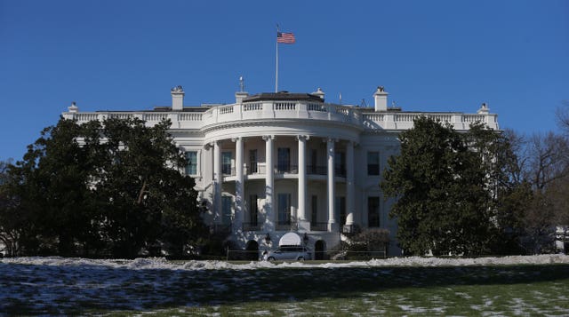 The South Side of the White House in Washington
