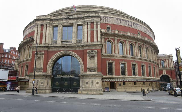 The Baftas are taking place at the Royal Albert Hall  (Philip Toscano/PA)