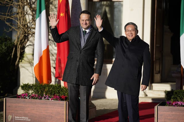 Chinese premier Li Qiang visit to Ireland
