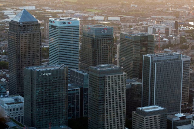 London's financial district