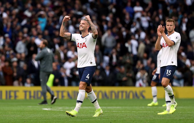 Tottenham produced an impressive display with 10 men to beat Southampton last weekend
