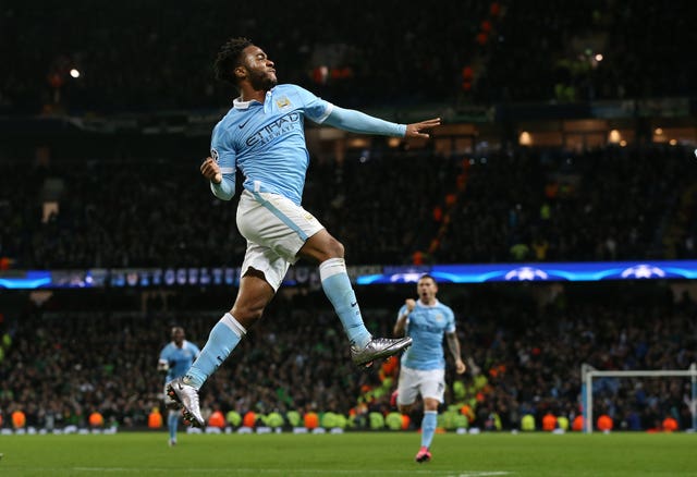 A first Champions League goal for City