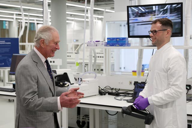 Prince of Wales visit to Cambridge