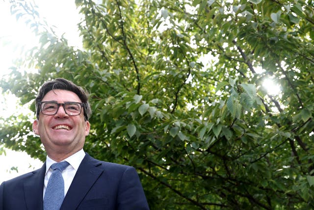 Andy Burnham visits US