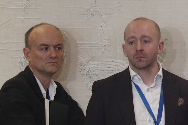 Dominic Cumming and Lee Cain